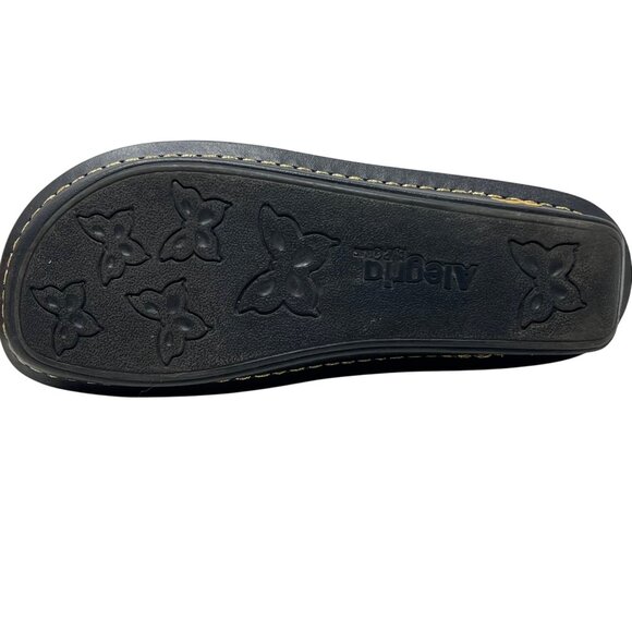 Alegria Womens Pink Belle Carmel‎ Snake Print Leather Mary Jane Shoes Size 38 - Picture 12 of 15